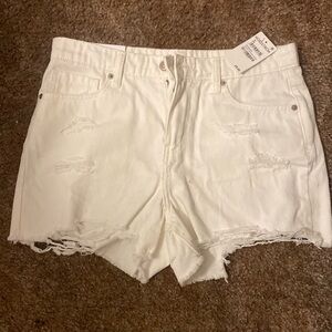 White jean shorts BP by Nordstrom. Size 29. New with tags